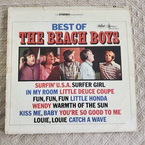 The Beach Boys Best Of Vinyl LP Album 1966 Capitol Records DT-2545 TESTED
